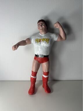 Rowdy Roddy Piper Vintage 1985 LJN WWF Superstar Wrestler Bendie